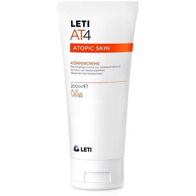 Leti at4 Körpercreme - Feuchtigkeitscreme für empfindliche Haut 200ml Leti at4 Körpercreme - Feuchtigkeitscreme für empfindliche Haut 200ml