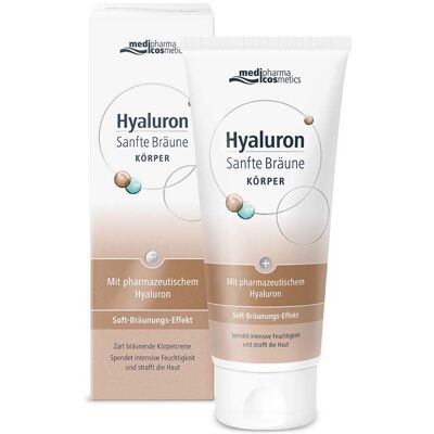 medipharma cosmetics Hyaluron Sanfte Bräune Körperpflege Creme 200 ml medipharma cosmetics Hyaluron Sanfte Bräune Körperpflege Creme 200 ml