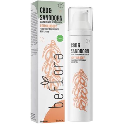 Beflora CBD & Sanddorn Bodylotion 200 ml Lotion Beflora CBD & Sanddorn Bodylotion 200 ml Lotion