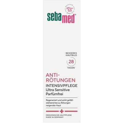 Sebamed Anti-Rötungen Tiefenwirksame regenerierende Creme für empfindliche und gerötete Haut - 50ml Sebamed Anti-Rötungen Tiefenwirksame regenerierende Creme für empfindliche und gerötete Haut - 50ml
