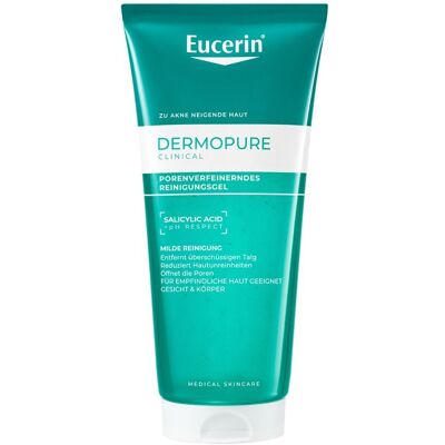 Eucerin DermoPure Clinical Reinig.Gel porenverfein 200 ml Gel Eucerin DermoPure Clinical Reinig.Gel porenverfein 200 ml Gel