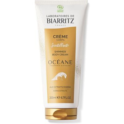 Laboratoires de BIARRITZ Océane Crème Corps Scintillante - corporelle scintillante. tube 200 ml Tagescreme Laboratoires de BIARRITZ Océane Crème Corps Scintillante - corporelle scintillante. tube 200 ml Tagescreme