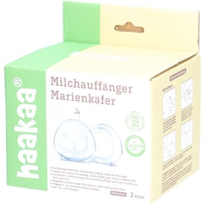 Haakaa 75ml Milchauffänger Set - Silikon sicher haftend Haakaa 75ml Milchauffänger Set - Silikon sicher haftend
