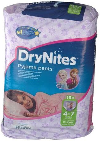 Huggies DryNites® 4 - 7 Jahre Mädchen 16 St Windeln