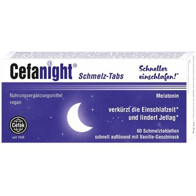 Cefanight Schmelz-Tabs 60 St Schmelztabletten Cefanight Schmelz-Tabs 60 St Schmelztabletten