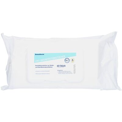 Domotherm 2in1 Desinfektionstücher 60 St Tücher Domotherm 2in1 Desinfektionstücher 60 St Tücher