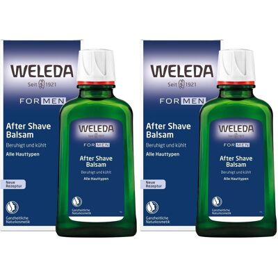 Weleda FOR MEN After Shave x2 2x100 ml Balsam Weleda FOR MEN After Shave x2 2x100 ml Balsam