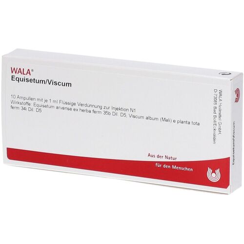 WALA Equisetum/Viscum Ampullen 10x1 ml