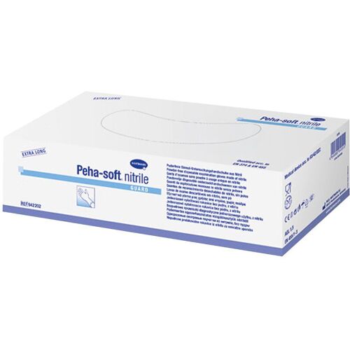 Hartmann Peha-Soft nitrile guard Unt.Hands.unsteril pf M 100 St Handschuhe