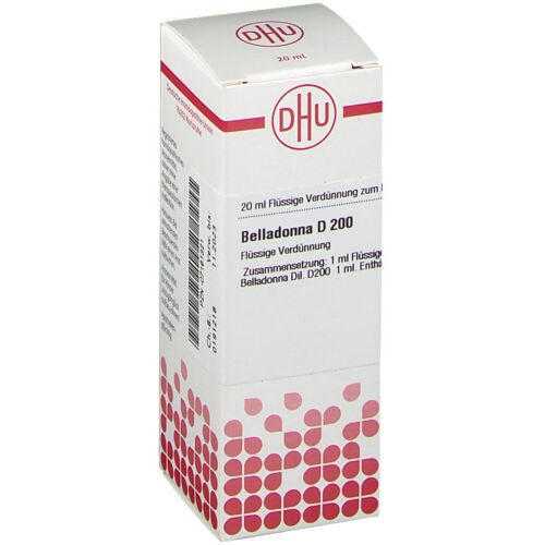 DHU Belladonna D 200 Dilution 20 ml