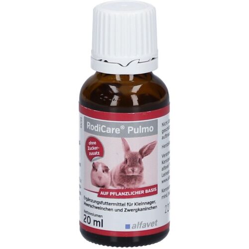 Rodicare Pulmo flü.f.Kleinnag./Meerschw./Zwergkan. 20 ml Flüssigkeit