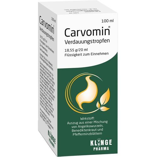 Carvomin Verdauungstropfen 2x50 ml Flüssigkeit zum Einnehmen