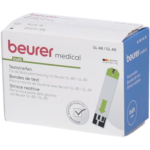 Beurer Gl48/Gl49 Teststreifen 50 St
