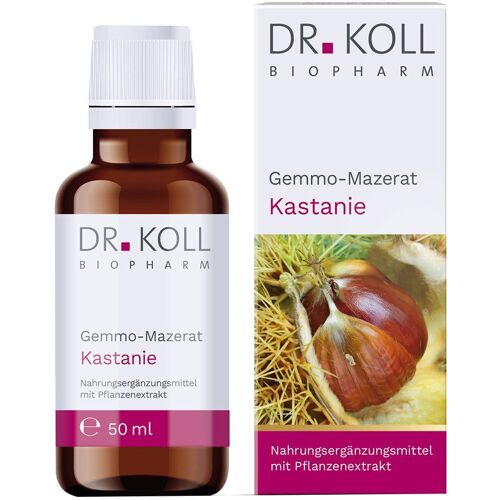 Dr. Koll Knospenmazerate Gemmomazerat Kastanie Bio 50 ml Tropfen