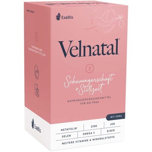 Velnatal Schwangerschaft und Stillzeit Weichkaps. 90 St Weichkapseln