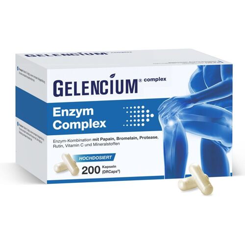 Gelencium Enzym Complex hochdos.m.Bromelain Kaps. 200 St Kapseln