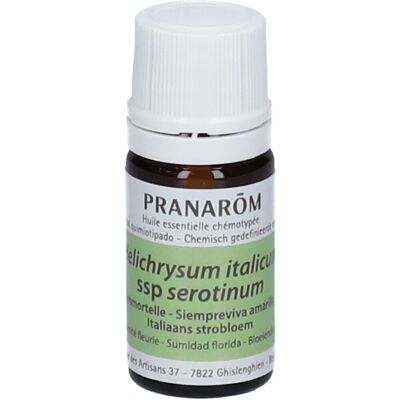 Pranarom Immortelle Essentiële Olie 5 ml Ätherisches Öl Pranarom Immortelle Essentiële Olie 5 ml Ätherisches Öl