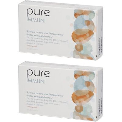 Pure Immuni 30st x2 2x30 St Tabletten Pure Immuni 30st x2 2x30 St Tabletten