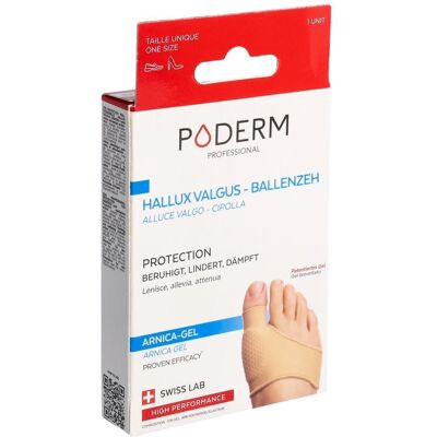 Poderm Protection Hallux Valgus Gel Arnica - Gel bei Ballenzehen Poderm Protection Hallux Valgus Gel Arnica - Gel bei Ballenzehen