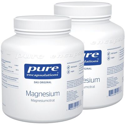 Pure encapsulation Citrate de Magnésium x2 2x180 St Kapseln Pure encapsulation Citrate de Magnésium x2 2x180 St Kapseln
