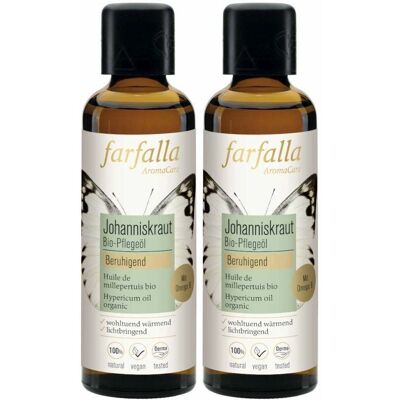 Farfalla Bio-Pflegeöl Johanniskraut 75 ml x2 2x75 Öl Farfalla Bio-Pflegeöl Johanniskraut 75 ml x2 2x75 Öl