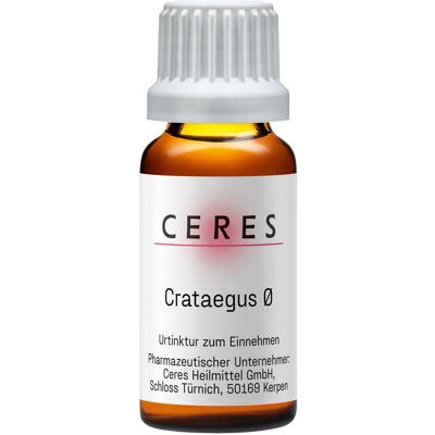 CERES Ceres Crataegus Urtinktur - Homöopathische Tinktur CERES Ceres Crataegus Urtinktur - Homöopathische Tinktur