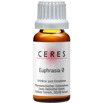 Ceres Euphrasia Urtinktur - Homöopathisches Augentropfen Ceres Euphrasia Urtinktur - Homöopathisches Augentropfen