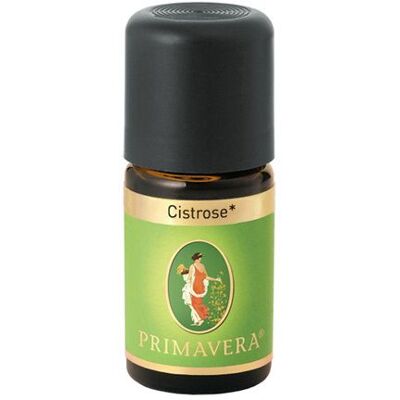 PRIMAVERA Cistrose kbA ätherisches Öl 5 ml Ätherisches PRIMAVERA Cistrose kbA ätherisches Öl 5 ml Ätherisches