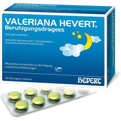 Valeriana Hevert Beruhigungsdragees 100 St Überzogene Tabletten Valeriana Hevert Beruhigungsdragees 100 St Überzogene Tabletten