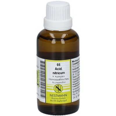 NESTMANN Acidum Nitricum K Komplex Nr.66 Dilution 50 ml NESTMANN Acidum Nitricum K Komplex Nr.66 Dilution 50 ml
