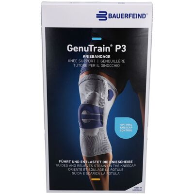 BAUERFEIND Genutrain P3 Knieband.rechts Gr.1 titan 1 St Bandage(s) BAUERFEIND Genutrain P3 Knieband.rechts Gr.1 titan 1 St Bandage(s)