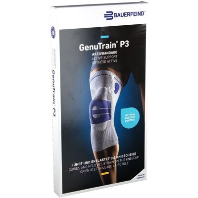 BAUERFEIND Genutrain P3 Knieband.links Gr.3 titan 1 St Bandage(s) BAUERFEIND Genutrain P3 Knieband.links Gr.3 titan 1 St Bandage(s)