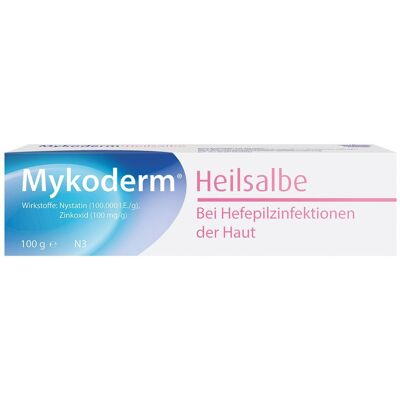 Mykoderm Heilsalbe Nystatin u.Zinkoxid 100 g Salbe Mykoderm Heilsalbe Nystatin u.Zinkoxid 100 g Salbe