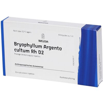 Weleda Bryophyllum Argento Cultum Rh D2 - Nahrungsergänzung Weleda Bryophyllum Argento Cultum Rh D2 - Nahrungsergänzung