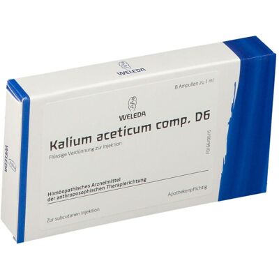 Weleda AG Kalium Aceticum D6 - Medikamente Weleda AG Kalium Aceticum D6 - Medikamente