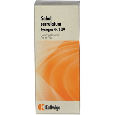 Kattwiga Synergon Komplex 139 Sabal serrulatum Tropfen 50 ml Kattwiga Synergon Komplex 139 Sabal serrulatum Tropfen 50 ml