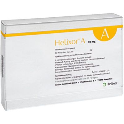 Helixor A Ampullen 30 mg 50 St Helixor A Ampullen 30 mg 50 St