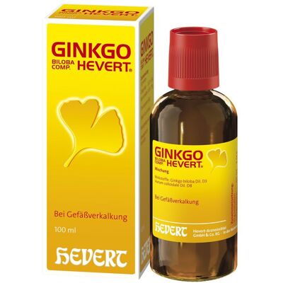 Ginkgo Biloba COMP.Hevert Tropfen 100 ml Ginkgo Biloba COMP.Hevert Tropfen 100 ml