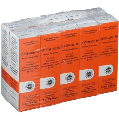 Quentakehl D 5 Tropfen 10x10 ml Quentakehl D 5 Tropfen 10x10 ml