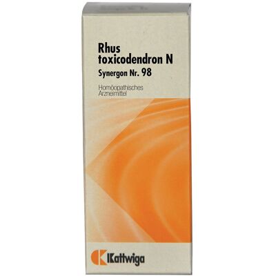 Kattwiga Synergon Komplex 98 Rhus toxicodendron N Tropfen 50 ml Kattwiga Synergon Komplex 98 Rhus toxicodendron N Tropfen 50 ml