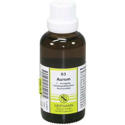 NESTMANN Aurum F Komplex Nr.63 Dilution 50 ml NESTMANN Aurum F Komplex Nr.63 Dilution 50 ml