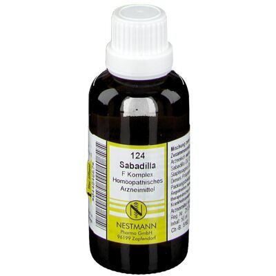 NESTMANN Sabadilla F Komplex Nr.124 Dilution 50 ml NESTMANN Sabadilla F Komplex Nr.124 Dilution 50 ml
