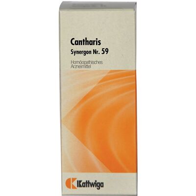 Kattwiga Synergon Komplex 59 Cantharis N Tropfen 50 ml Kattwiga Synergon Komplex 59 Cantharis N Tropfen 50 ml