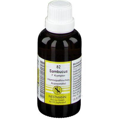 NESTMANN Sambucus F Komplex Nr.82 Dilution 50 ml NESTMANN Sambucus F Komplex Nr.82 Dilution 50 ml
