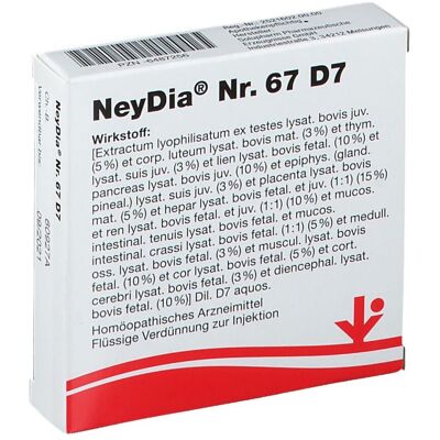 vitOrgan Neydia Nr.67 D 7 Ampullen 5x2 ml vitOrgan Neydia Nr.67 D 7 Ampullen 5x2 ml