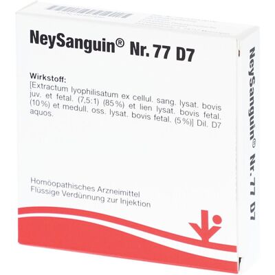 vitOrgan Neysanguin Nr.77 D 7 Ampullen 5x2 ml vitOrgan Neysanguin Nr.77 D 7 Ampullen 5x2 ml