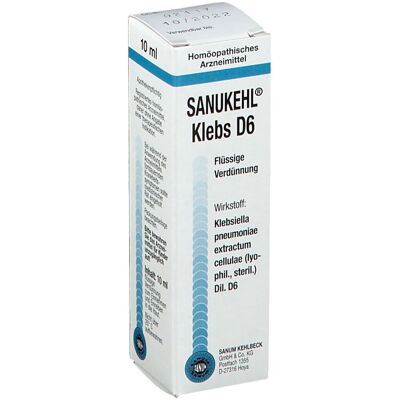 Sanukehl Klebs D 6 Tropfen 10 ml Sanukehl Klebs D 6 Tropfen 10 ml