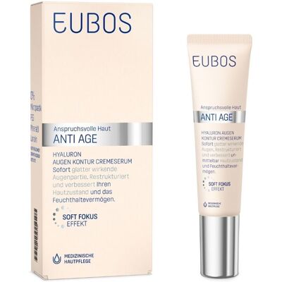 Eubos Sensitive Hyaluron Augen Kontur CremeSerum - Augencreme Eubos Sensitive Hyaluron Augen Kontur CremeSerum - Augencreme