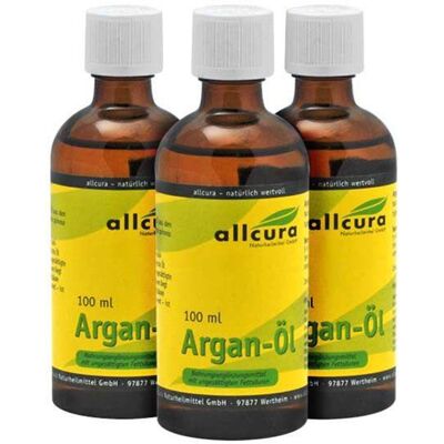 allcura Argan-Öl 3x100 ml Öl allcura Argan-Öl 3x100 ml Öl