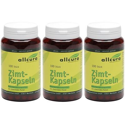 allcura Zimt 3x100 St Kapseln allcura Zimt 3x100 St Kapseln